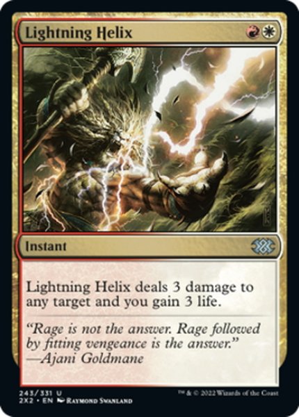 画像1: 【ENG】稲妻のらせん/Lightning Helix[MTG_2X2_243U] (1)