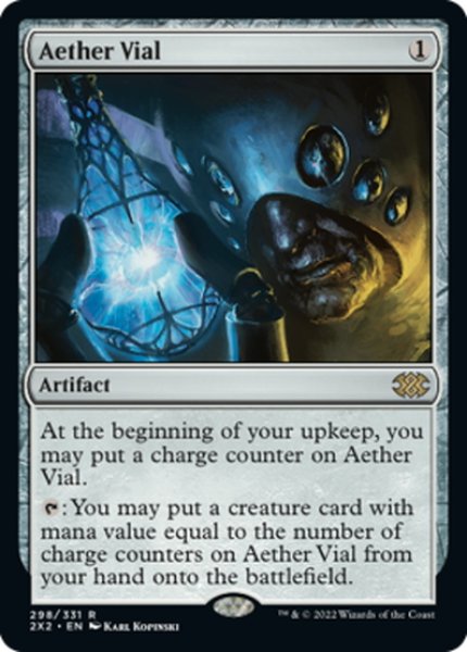 画像1: 【ENG】霊気の薬瓶/AEther Vial[MTG_2X2_298R] (1)