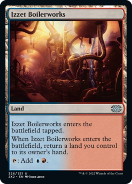 画像1: 【ENG】イゼットの煮沸場/Izzet Boilerworks[MTG_2X2_326U] (1)