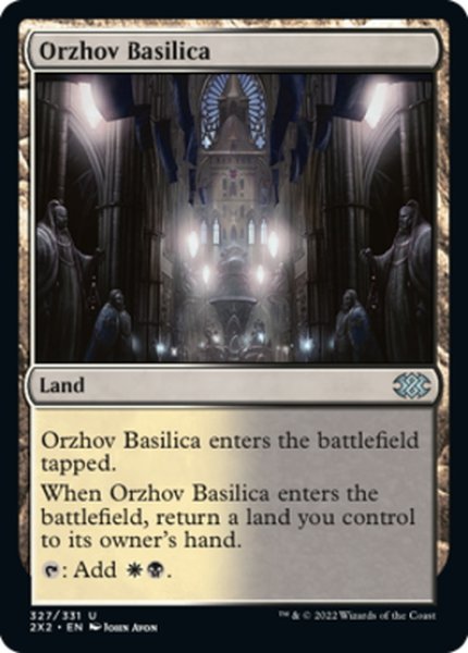 画像1: 【ENG】オルゾフの聖堂/Orzhov Basilica[MTG_2X2_327U] (1)