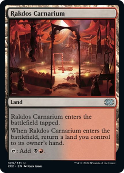 画像1: 【ENG】ラクドスの肉儀場/Rakdos Carnarium[MTG_2X2_329U] (1)