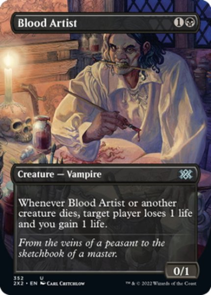 画像1: 【ENG】血の芸術家/Blood Artist[MTG_2X2_352U] (1)