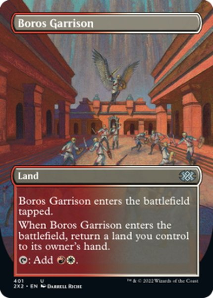 画像1: 【ENG】ボロスの駐屯地/Boros Garrison[MTG_2X2_401U] (1)