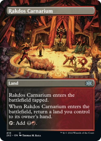 画像1: 【ENG】ラクドスの肉儀場/Rakdos Carnarium[MTG_2X2_410U] (1)