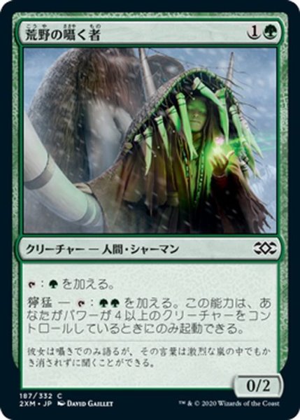 画像1: 【JPN】荒野の囁く者/Whisperer of the Wilds[MTG_2XM_187C] (1)