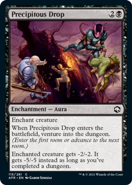 画像1: 【ENG】急な落下/Precipitous Drop[MTG_AFR_115C] (1)