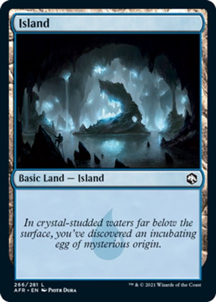 画像1: 【ENG】島/Island[MTG_AFR_266L] (1)