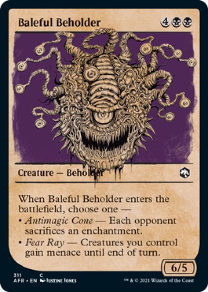 画像1: 【ENG】悪意のビホルダー/Baleful Beholder[MTG_AFR_311C] (1)