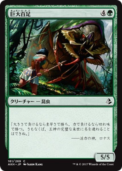 画像1: 【JPN】巨大百足/Colossapede[AKH_161C] (1)