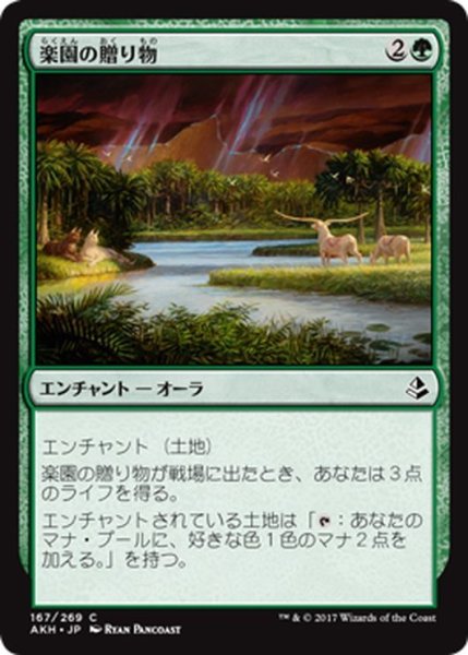 画像1: 【JPN】楽園の贈り物/Gift of Paradise[AKH_167C] (1)