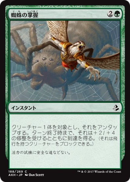 画像1: 【JPN】蜘蛛の掌握/Spidery Grasp[AKH_188C] (1)