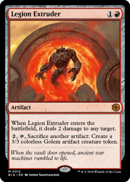 画像1: 【ENG】軍団の成形機械/Legion Extruder[MTG_BIG_0012_M] (1)