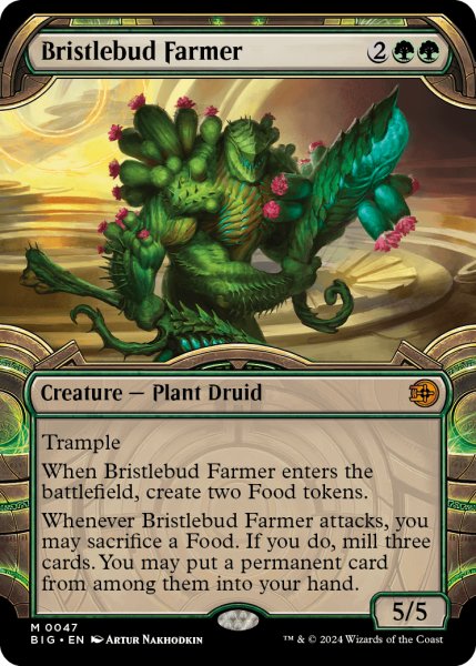 画像1: 【ENG】逆棘芽の農家/Bristlebud Farmer[MTG_BIG_0047_M] (1)