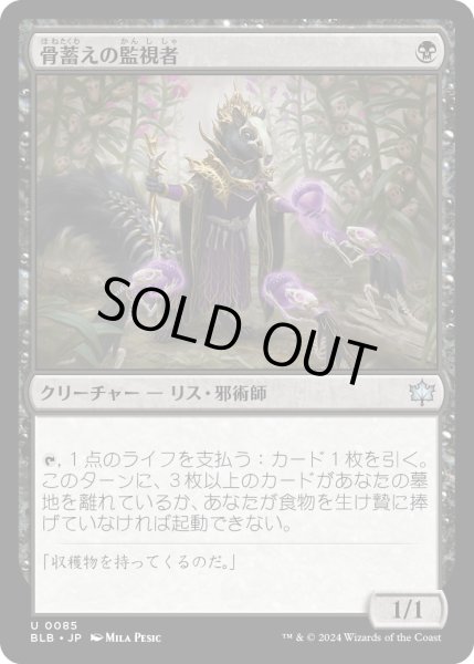 画像1: 【JPN】骨蓄えの監視者/Bonecache Overseer [MTG_BLB_0085_U] (1)