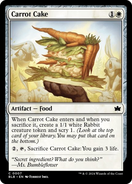 画像1: 【ENG】人参ケーキ/Carrot Cake [MTG_BLB_0007_C] (1)