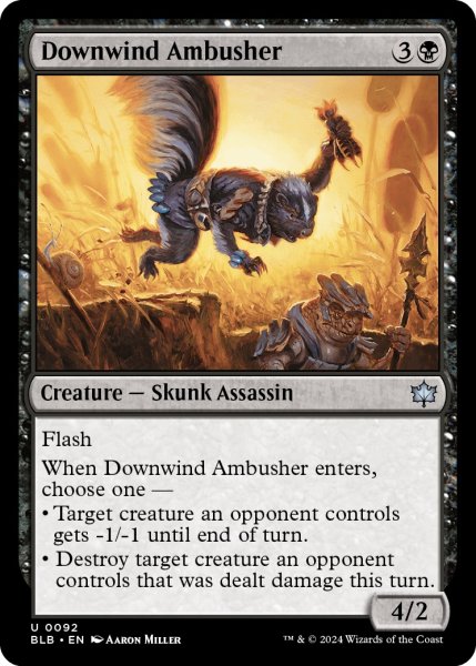 画像1: 【ENG】風下の伏兵/Downwind Ambusher [MTG_BLB_0092_U] (1)