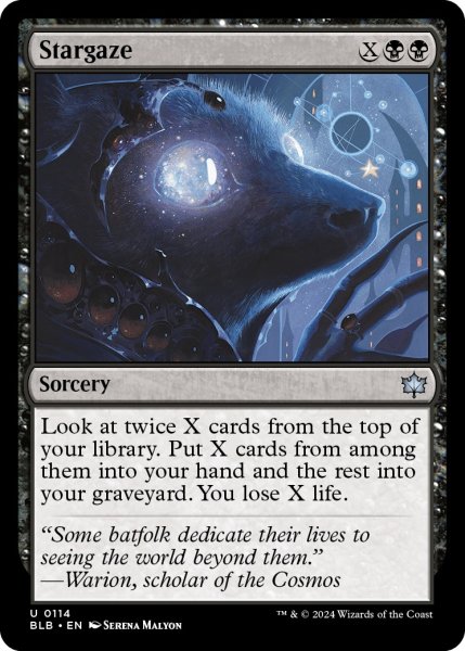 画像1: 【ENG】星眼/Stargaze [MTG_BLB_0114_U] (1)