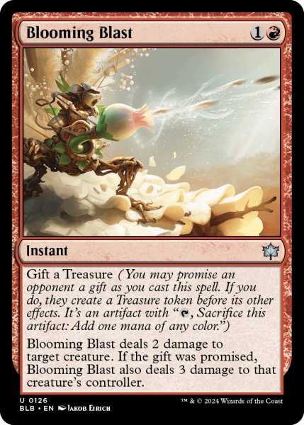 画像1: 【ENG】開花破/Blooming Blast [MTG_BLB_0126_U] (1)