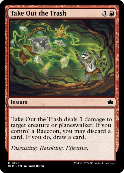 画像1: 【ENG】ポイ捨て/Take Out the Trash [MTG_BLB_0156_C] (1)