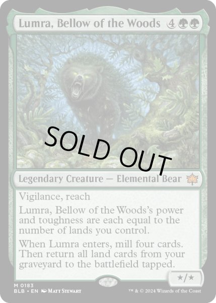 画像1: 【ENG】森の轟き、ルムラ/Lumra, Bellow of the Woods [MTG_BLB_0183_M] (1)