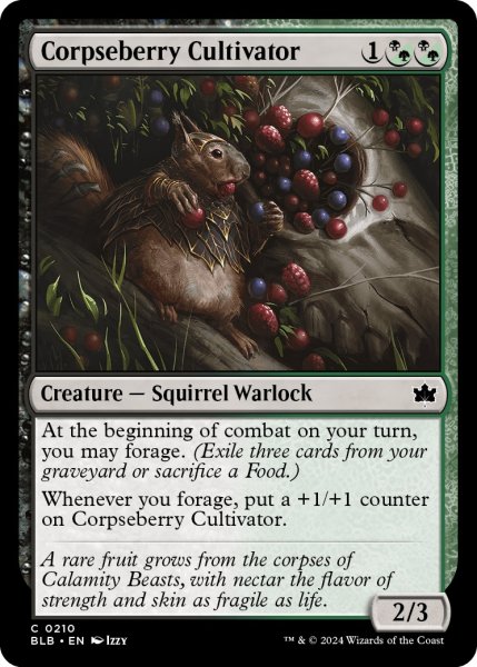 画像1: 【ENG】屍苺の耕作者/Corpseberry Cultivator [MTG_BLB_0210_C] (1)