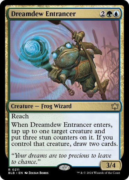 画像1: 【ENG】夢露の幻惑者/Dreamdew Entrancer [MTG_BLB_0211_R] (1)