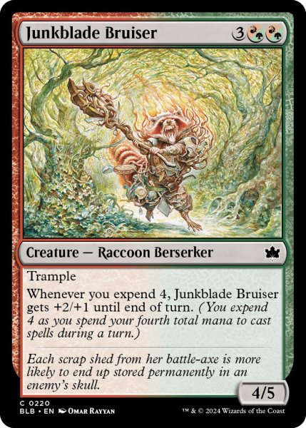 画像1: 【ENG】屑鉄刃の暴れ者/Junkblade Bruiser [MTG_BLB_0220_C] (1)