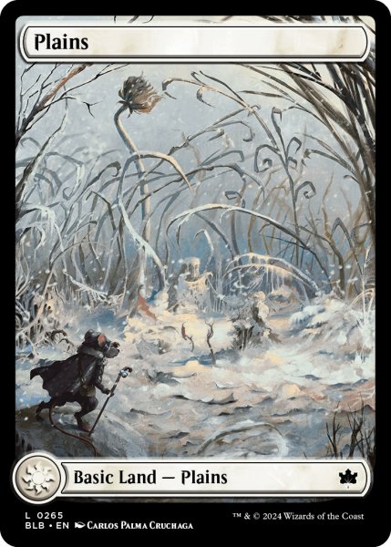 画像1: 【ENG】平地/Plains[MTG_BLB_0265_L] (1)