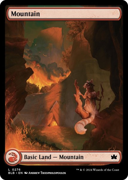 画像1: 【ENG】山/Mountain[MTG_BLB_0276_L] (1)