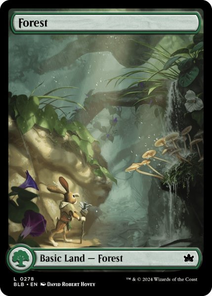 画像1: 【ENG】森/Forest[MTG_BLB_0278_L] (1)