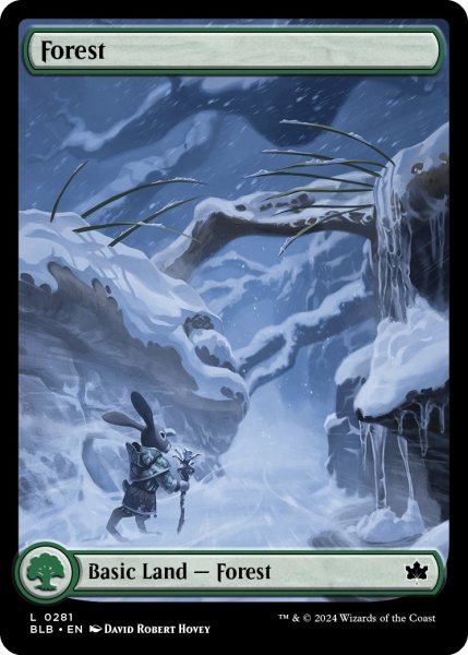 画像1: 【ENG】森/Forest[MTG_BLB_0281_L] (1)