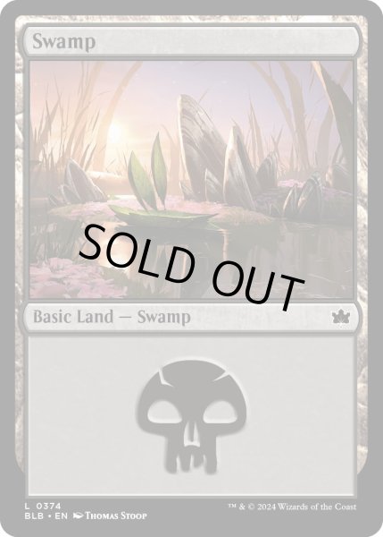 画像1: 【ENG】沼/Swamp[MTG_BLB_0374_L] (1)