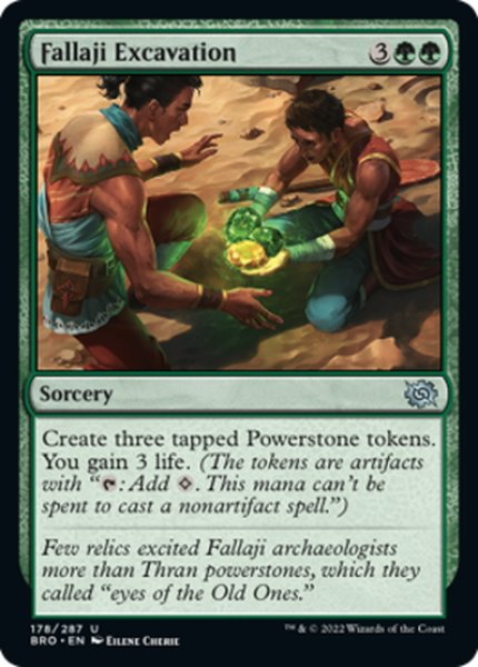 画像1: 【ENG】ファラジの発掘/Fallaji Excavation[MTG_BRO_178U] (1)