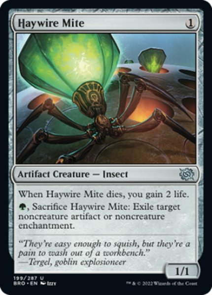 画像1: 【ENG】機能不全ダニ/Haywire Mite[MTG_BRO_199U] (1)