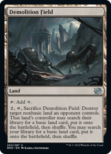 画像1: 【ENG】解体爆破場/Demolition Field[MTG_BRO_260U] (1)