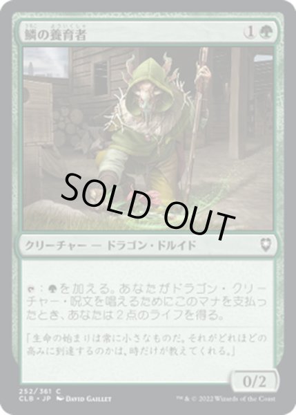 画像1: 【JPN】鱗の養育者/Scaled Nurturer[MTG_CLB_252C] (1)