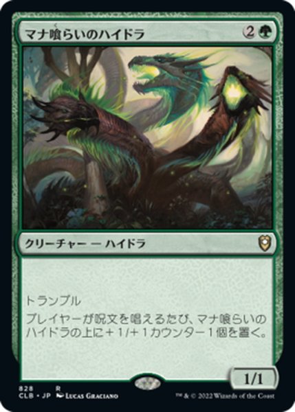 画像1: 【JPN】マナ喰らいのハイドラ/Managorger Hydra[MTG_CLB_828R] (1)