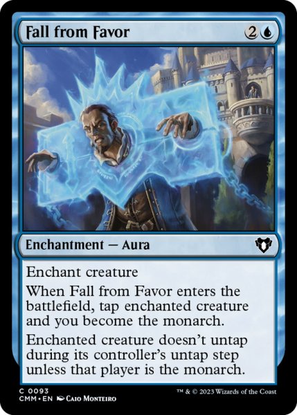 画像1: 【ENG】失墜/Fall from Favor[MTG_CMM_0093C] (1)