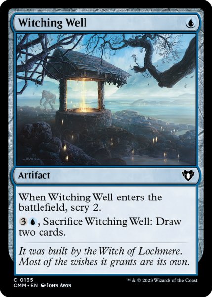 画像1: 【ENG】魔法の井戸/Witching Well[MTG_CMM_0135C] (1)