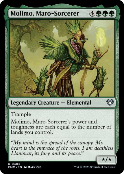 画像1: 【ENG】マローの魔術師モリモ/Molimo, Maro-Sorcerer[MTG_CMM_0305U] (1)