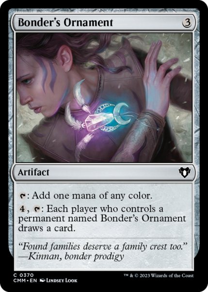 画像1: 【ENG】眷者の装飾品/Bonder's Ornament[MTG_CMM_0370C] (1)