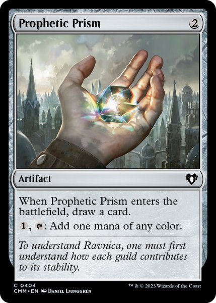 画像1: 【ENG】予言のプリズム/Prophetic Prism[MTG_CMM_0404C] (1)