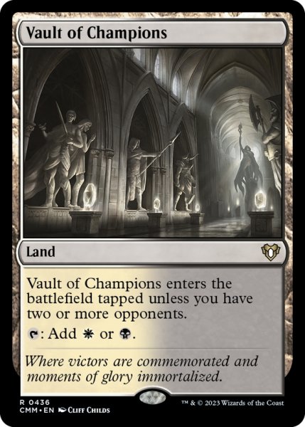 画像1: 【ENG】★Foil★勝者の大霊堂/Vault of Champions[MTG_CMM_0436R] (1)