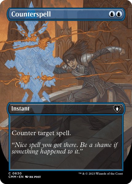 画像1: 【ENG】対抗呪文/Counterspell[MTG_CMM_0630C] (1)