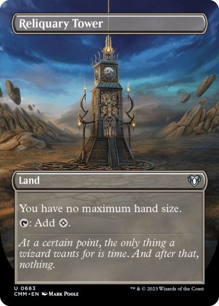 画像1: 【ENG】聖遺の塔/Reliquary Tower[MTG_CMM_0663U] (1)