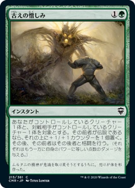 画像1: 【JPN】古えの憎しみ/Ancient Animus[MTG_CMR_215C] (1)