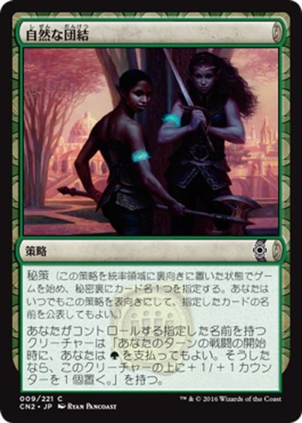 画像1: 【JPN】自然な団結/Natural Unity[MTG_CN2_009C] (1)