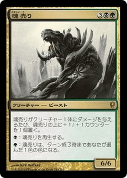 画像1: 【JPN】魂売り/Spiritmonger[MTG_CNS_193R] (1)