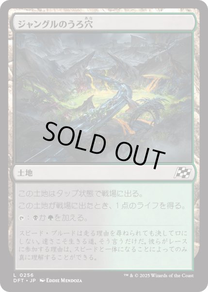 画像1: 【JPN】ジャングルのうろ穴/Jungle Hollow [MTG_DFT_0256_C] (1)