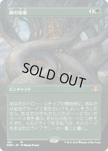 画像1: 【JPN】森の知恵/Sylvan Library[MTG_DMR_441M] (1)